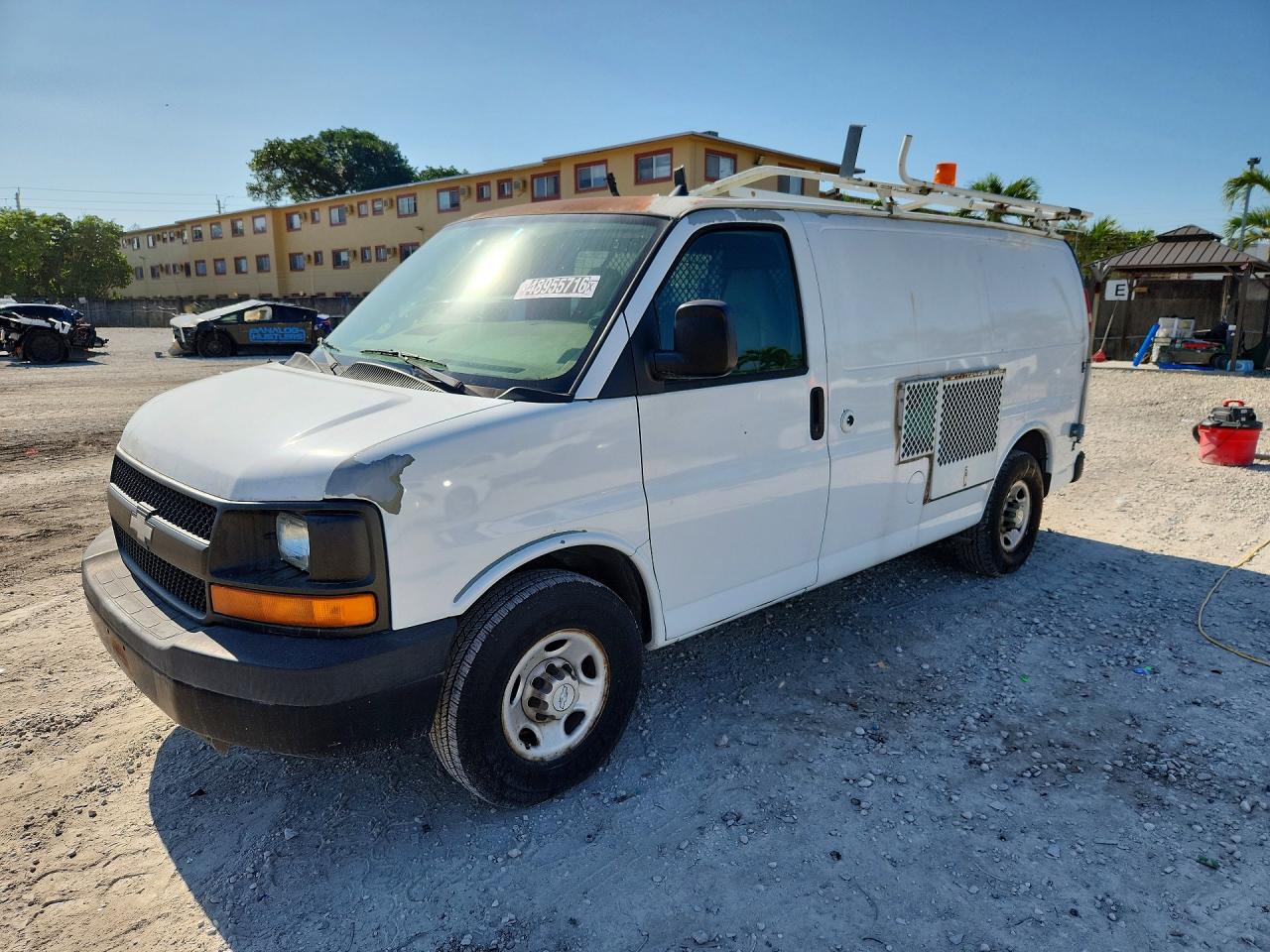 2008 CHEV Express VIN 1GCHG35K381163080 photo 1