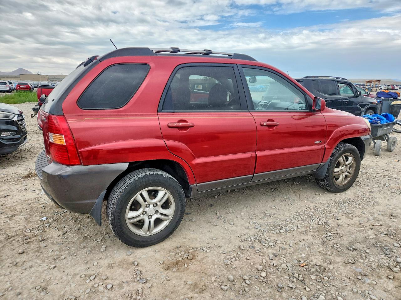 2008 Kia Sportage VIN KNDJE723487475742 photo 3