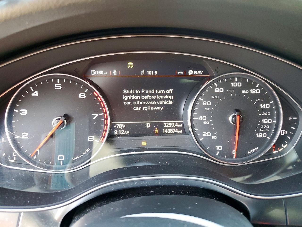 2013 Audi A6 VIN WAUGFAFC0DN138325 photo 9