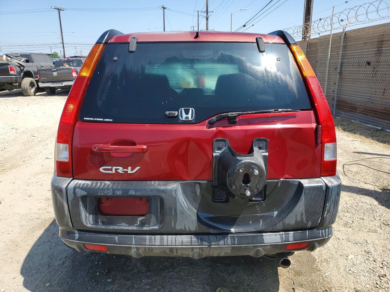 2004 HONDA Crv VIN JHLRD78814C028847 photo 6