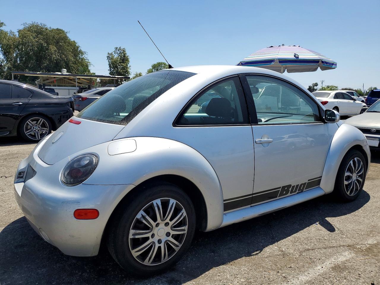2004 Volkswagen Beetle VIN 3VWBK31C34M406707 photo 3