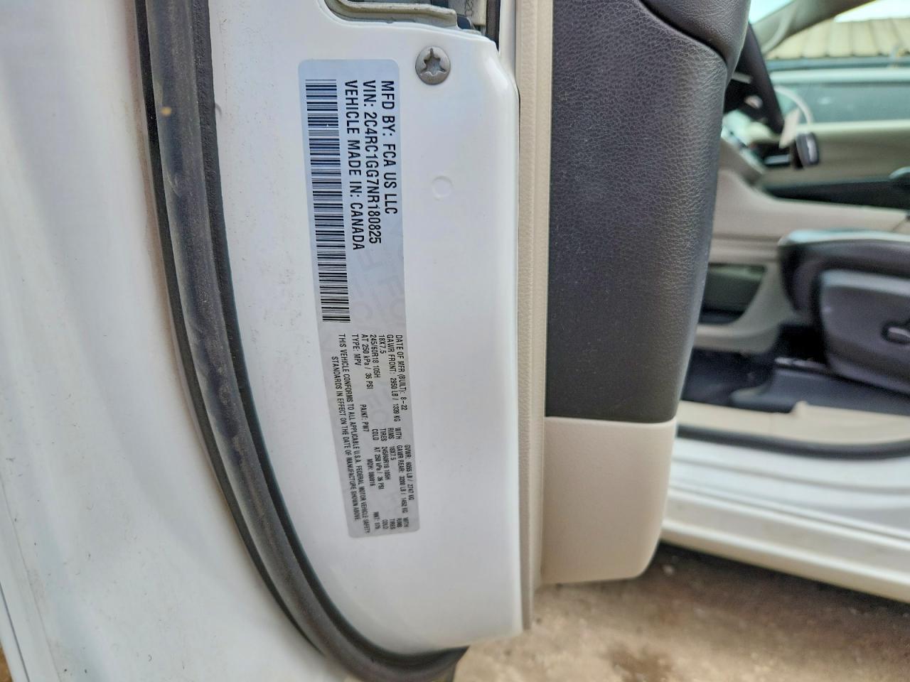2022 Chrysler Pacifica VIN 2C4RC1GG7NR180825 photo 12