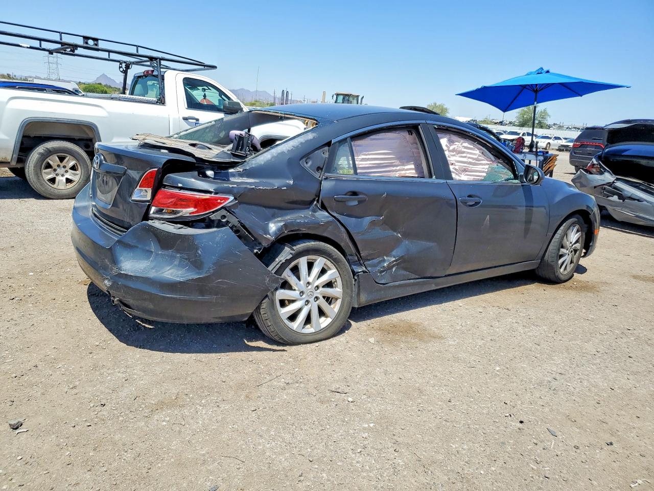 2013 Mazda 6 VIN 1YVHZ8DH2D5M02368 photo 3