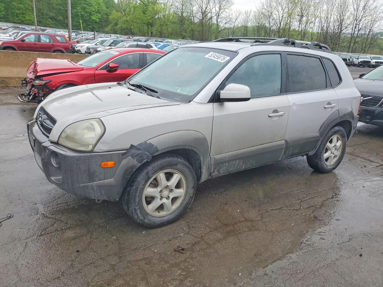 2005 Hyundai Tucson VIN KM8JN12DX5U200875 photo 1