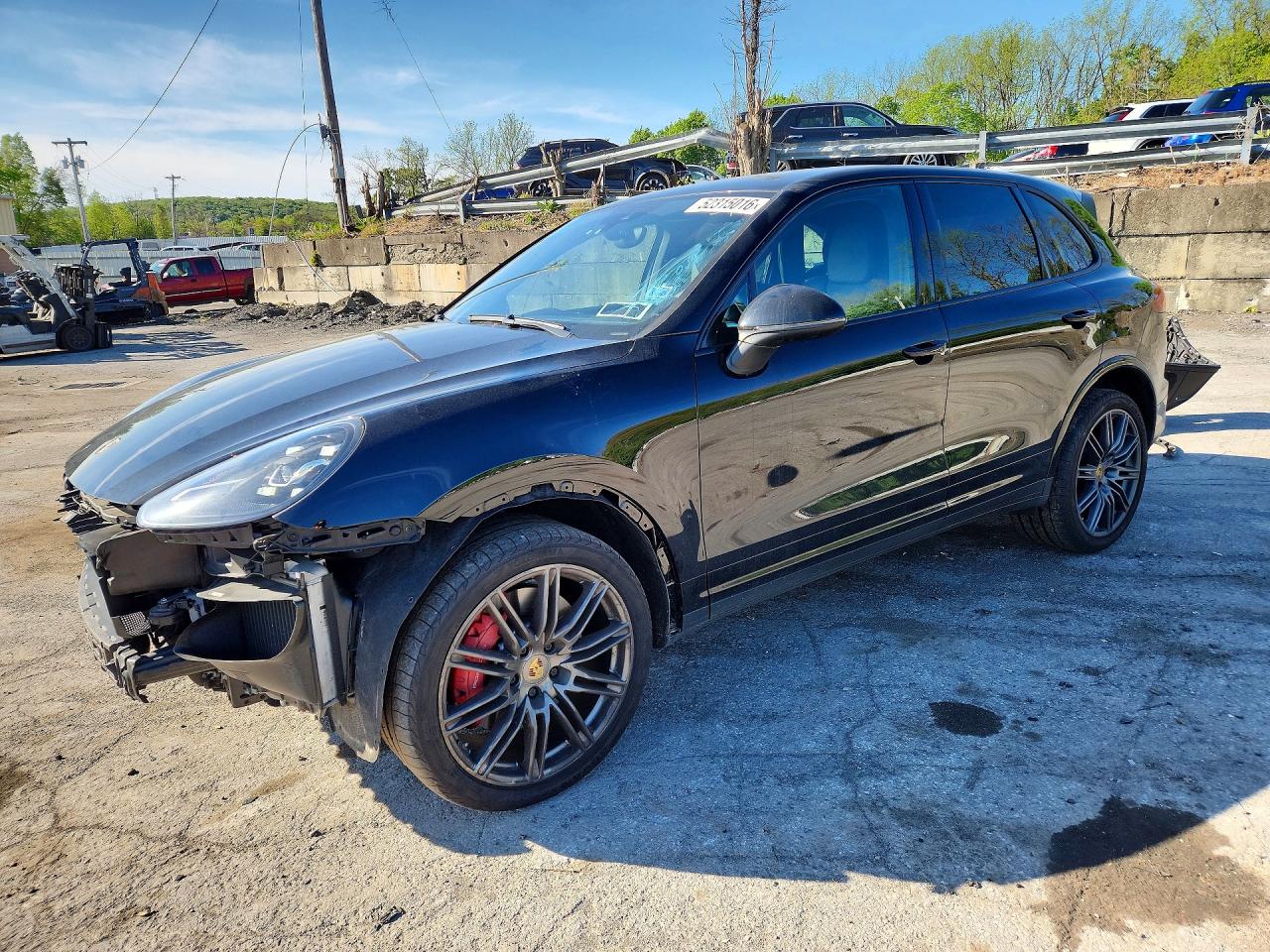 2017 PORSCHE Cayenne VIN WP1AC2A27HLA92823 photo 1