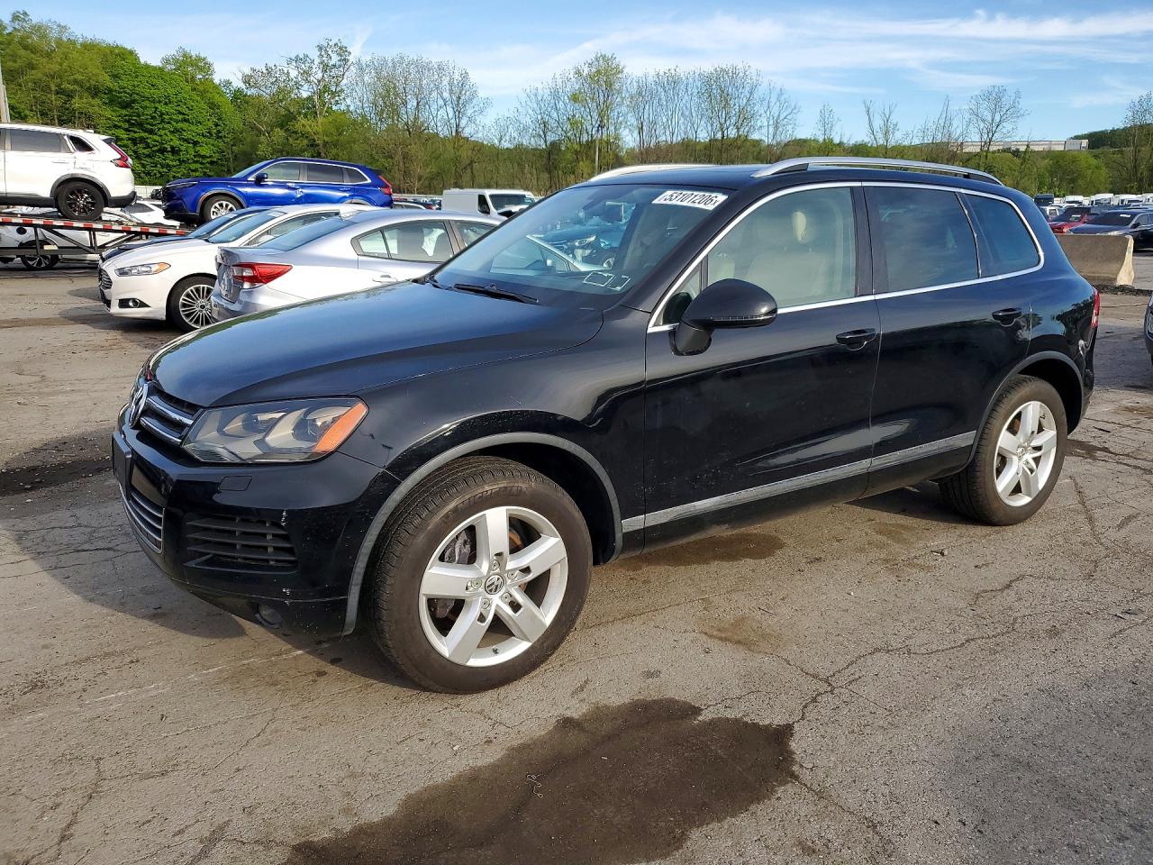 2013 Volkswagen Touareg VIN WVGEF9BP5DD007314 photo 1