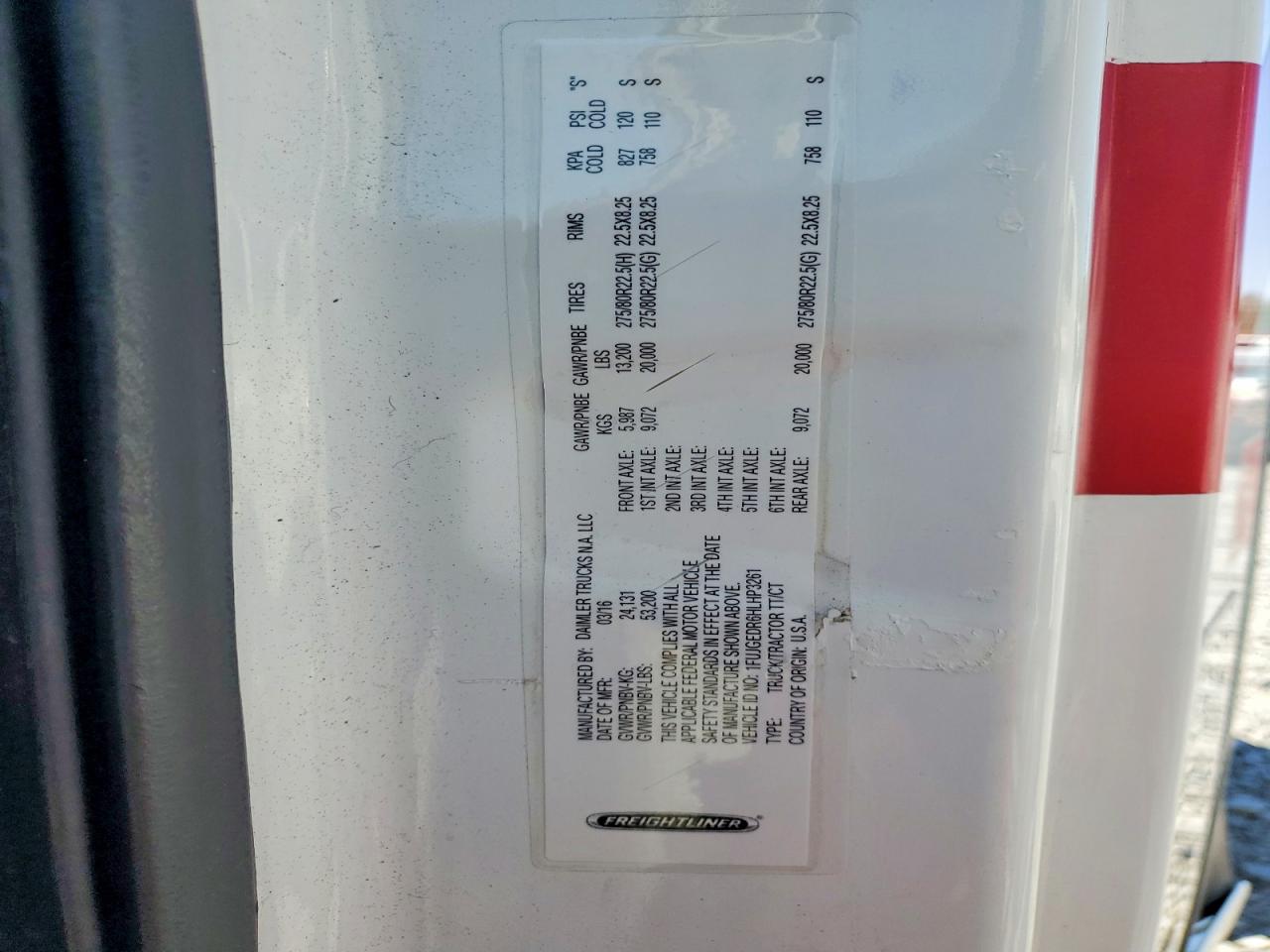 2017 FREIGHTLINER All other VIN 1FUJGEDR6HLHP3261 photo 10