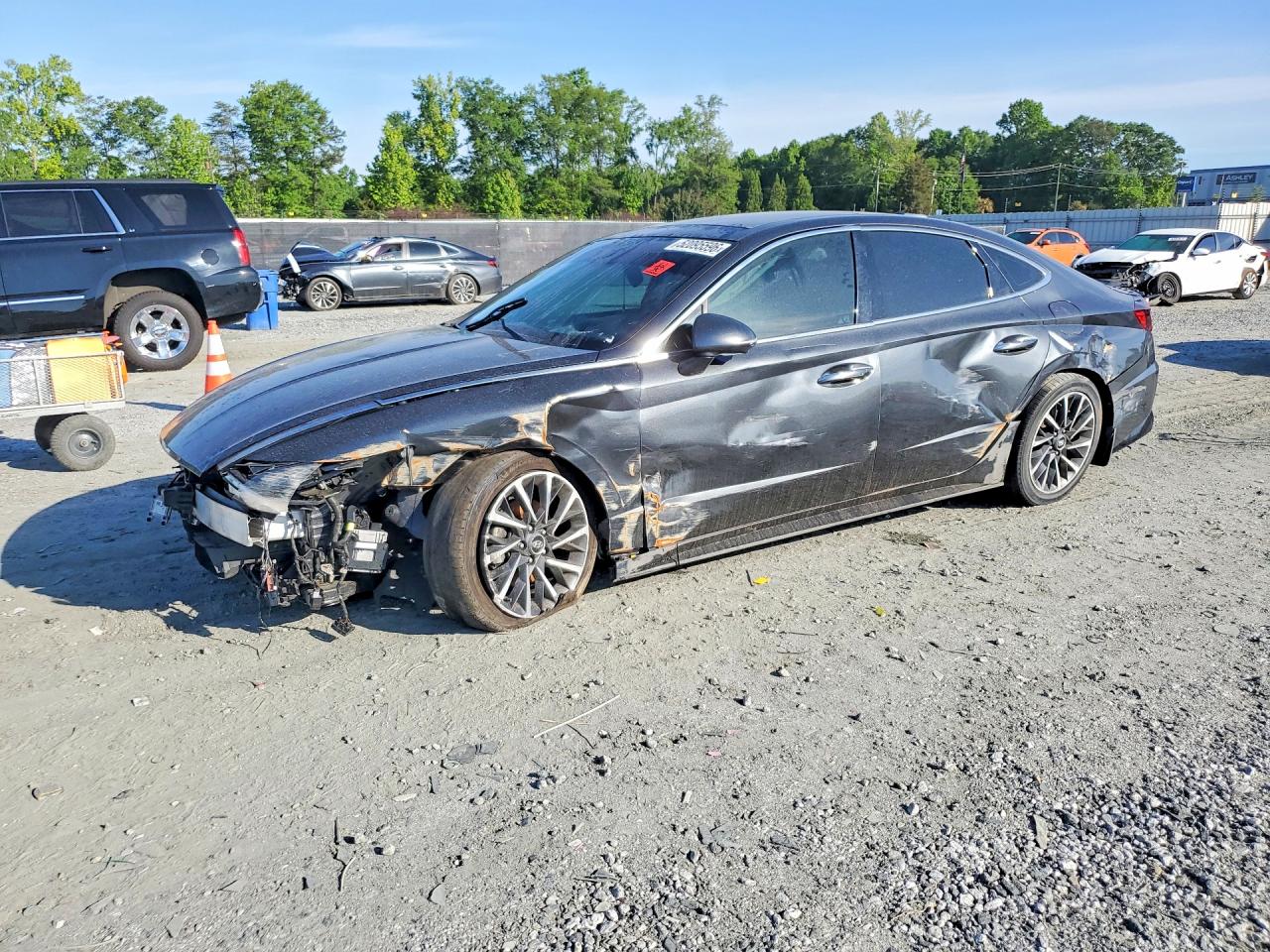 2022 Hyundai Sonata VIN KMHL34J25NA195652 photo 1