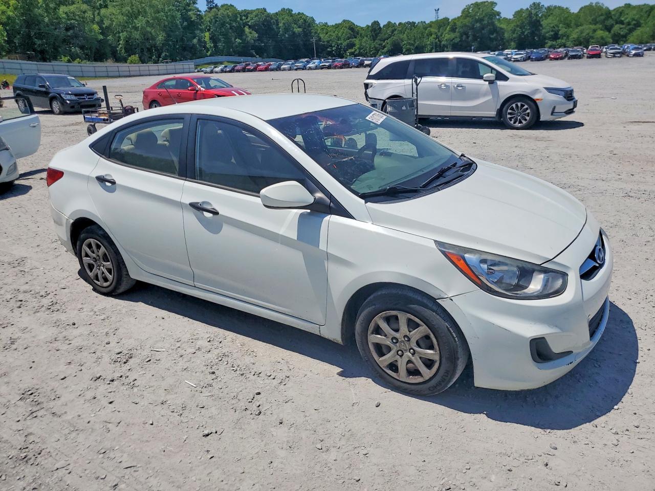 2012 Hyundai Accent VIN KMHCT4AE8CU054080 photo 4