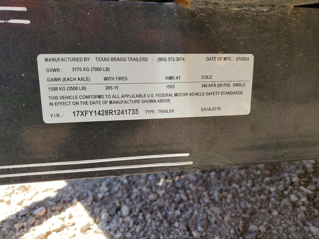 2025 TEXAS Unknown VIN 17XFY1428R1241735 photo 10