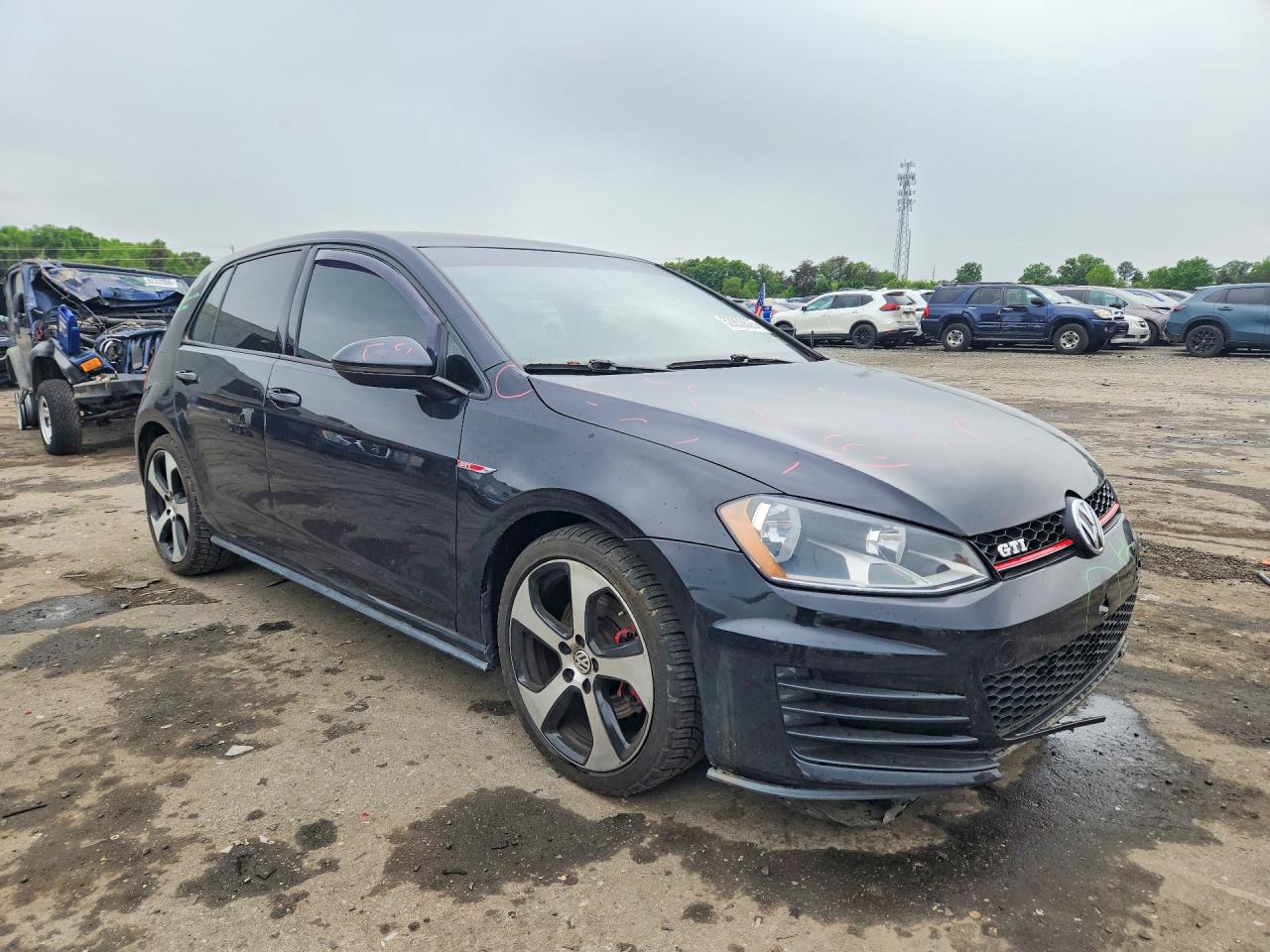 2017 Volkswagen Gti VIN 3VW5T7AU9HM019224 photo 4