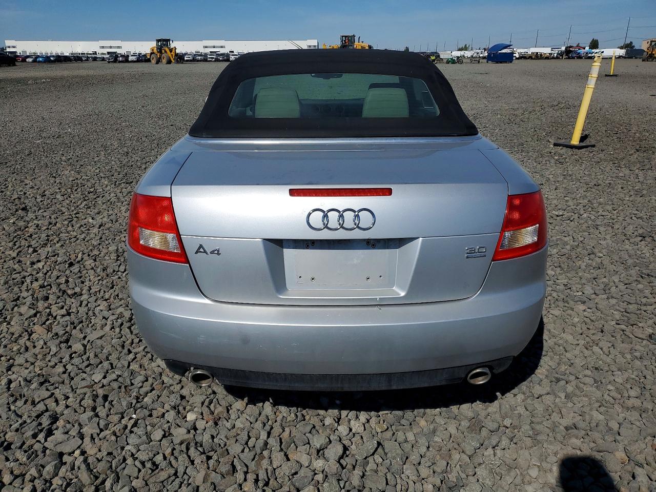 2004 Audi A4 VIN WAUAT48H44K005447 photo 6