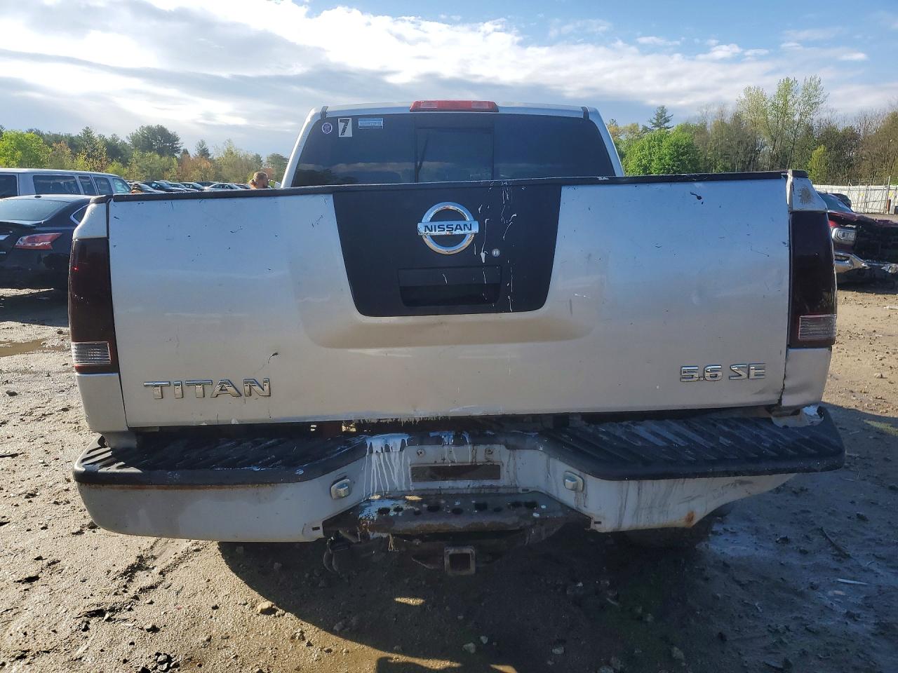 2004 Nissan TITAN VIN 1N6AA07B14N518990 photo 6
