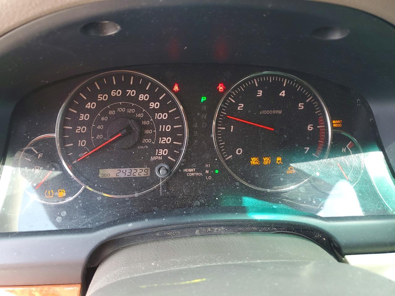 2005 LEXUS Gx VIN JTJBT20X350071044 photo 9