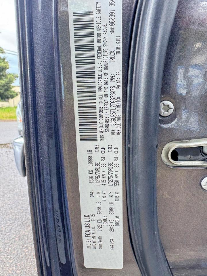 2015 Ram 2500 VIN 3C6UR5FL7FG673076 photo 10