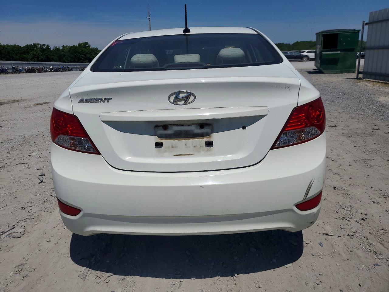 2012 Hyundai Accent VIN KMHCT4AE8CU054080 photo 6