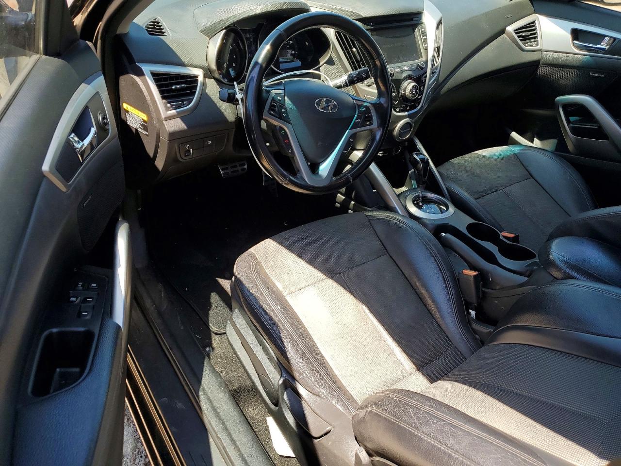 2015 HYUNDAI Veloster VIN KMHTC6AD8FU225465 photo 8