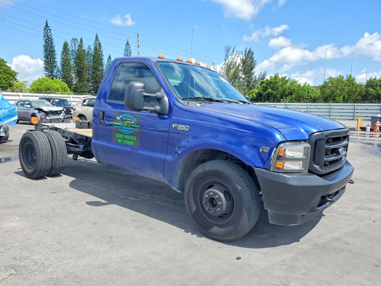 2004 Ford F350 VIN 1FDWF36S64EB54414 photo 4