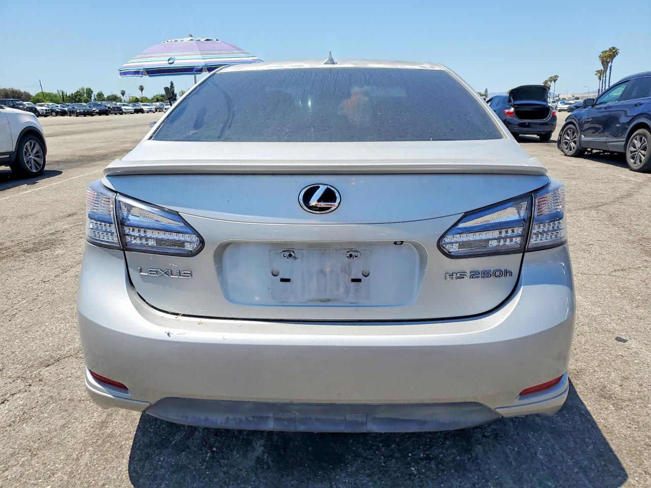 2010 Lexus Hs VIN JTHBB1BA2A2026523 photo 6