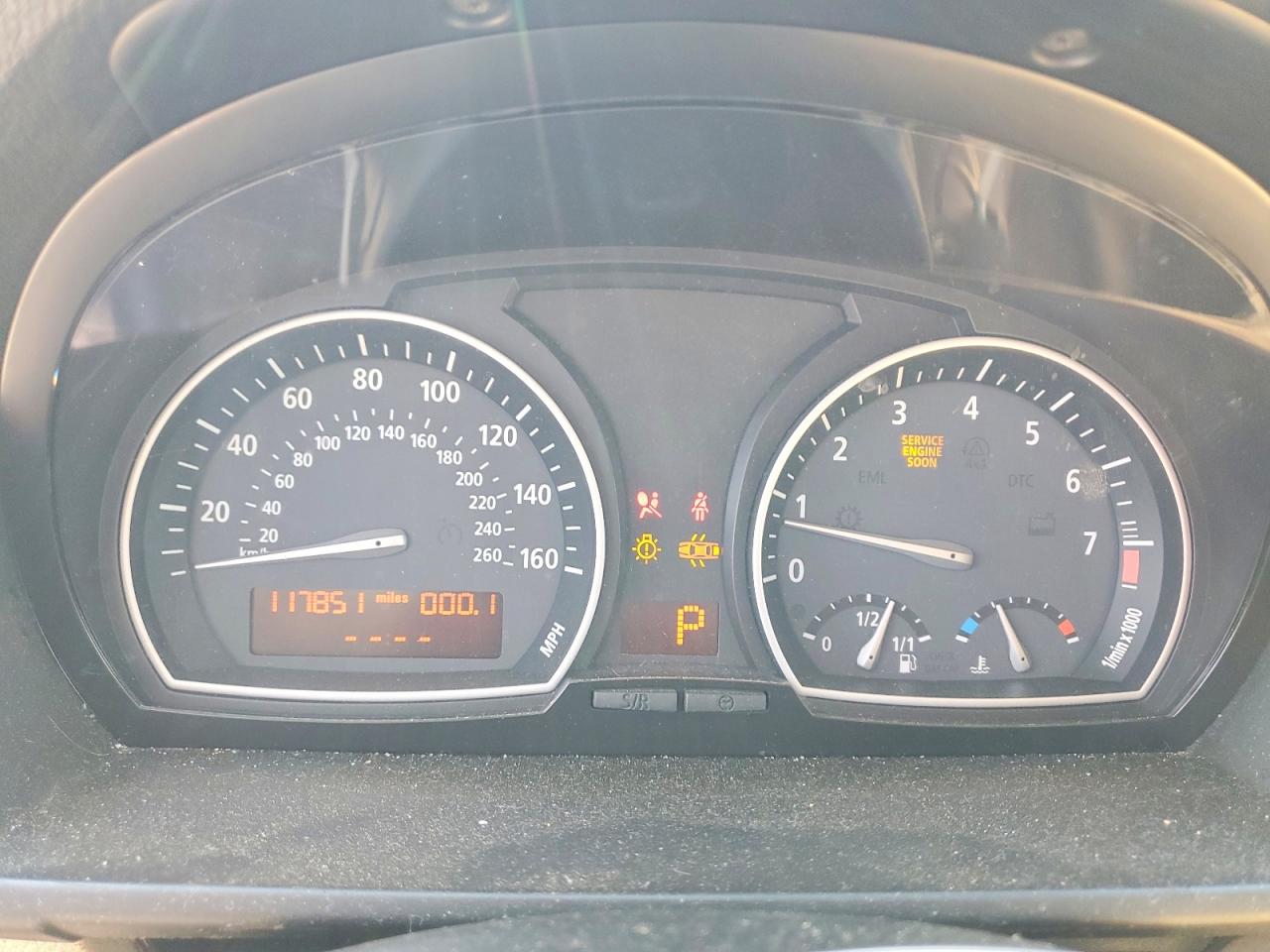 2007 BMW X3 VIN WBXPC93427WF01476 photo 9
