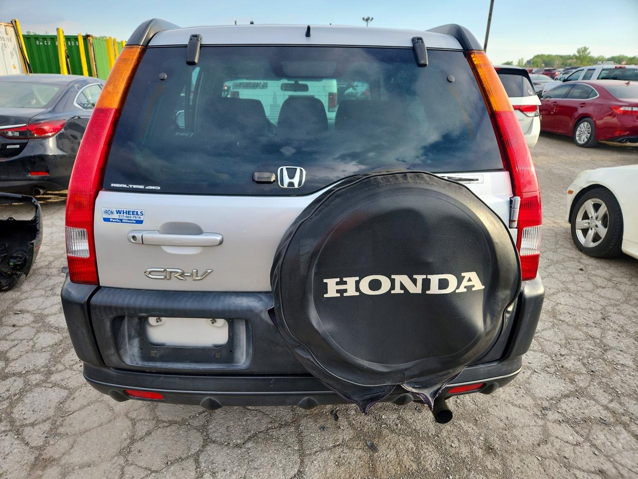 2004 Honda Crv VIN SHSRD78834U217170 photo 6