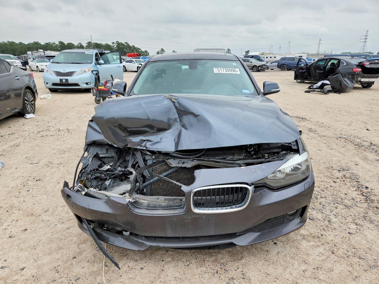 2015 BMW 3 series VIN WBA3C3C5XFP664610 photo 5