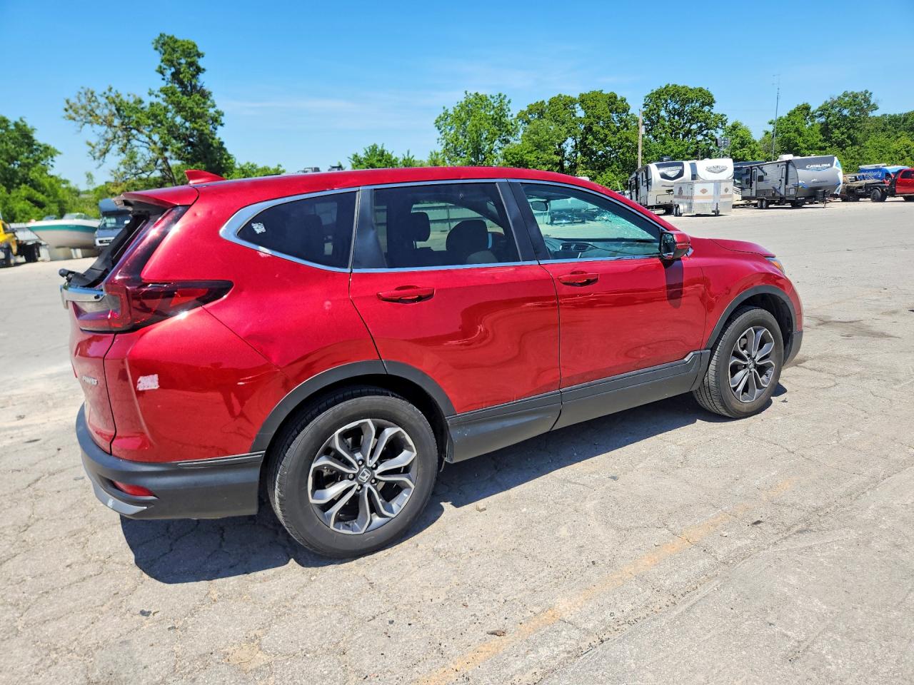 2022 Honda Crv VIN 2HKRW2H52NH605973 photo 3