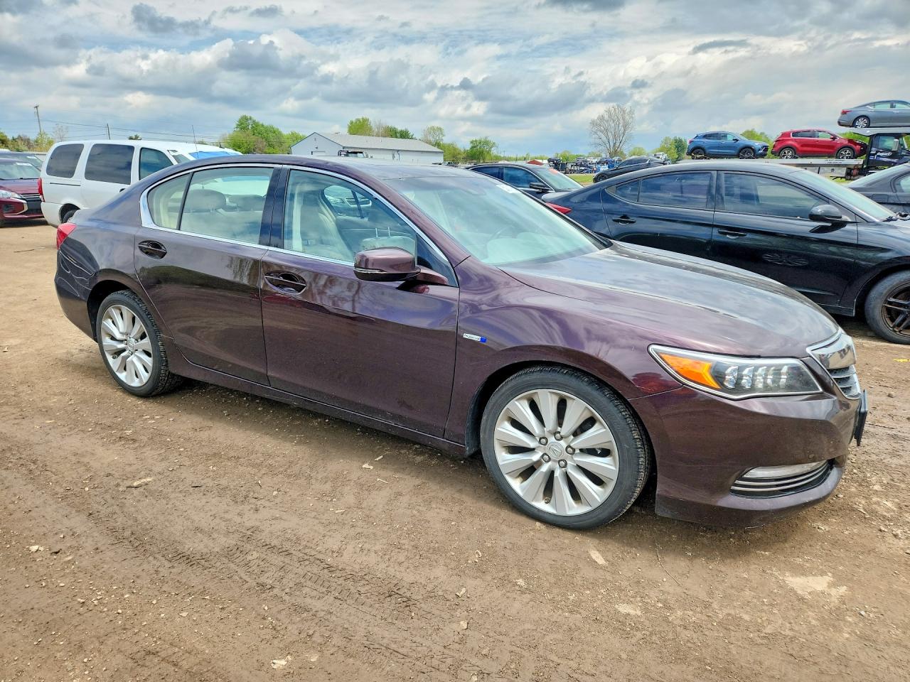 2014 Acura RLX VIN JH4KC2F51EC000205 photo 4