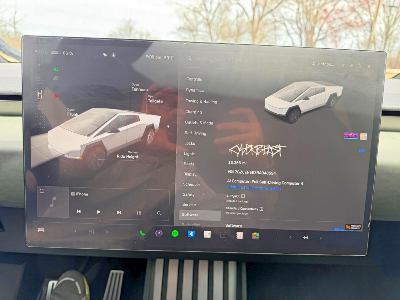 2024 Tesla Cybertruck VIN 7G2CEHEE3RA048554 photo 8