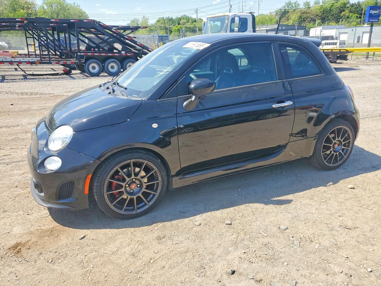 2015 Fiat 500 VIN 3C3CFFFH1FT501183 photo 1