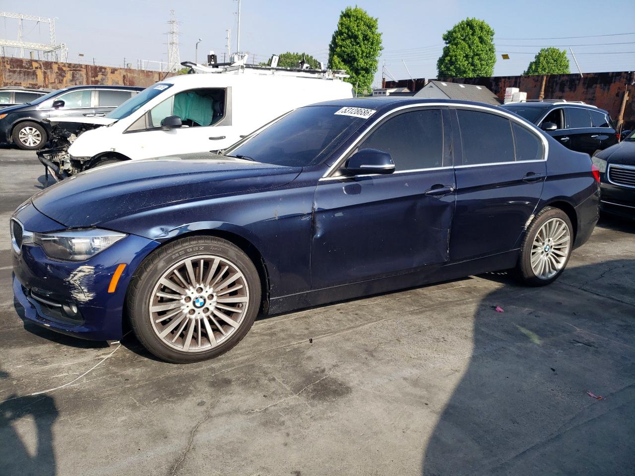 2014 BMW 3 series VIN WBA3D3C56EK155235 photo 1