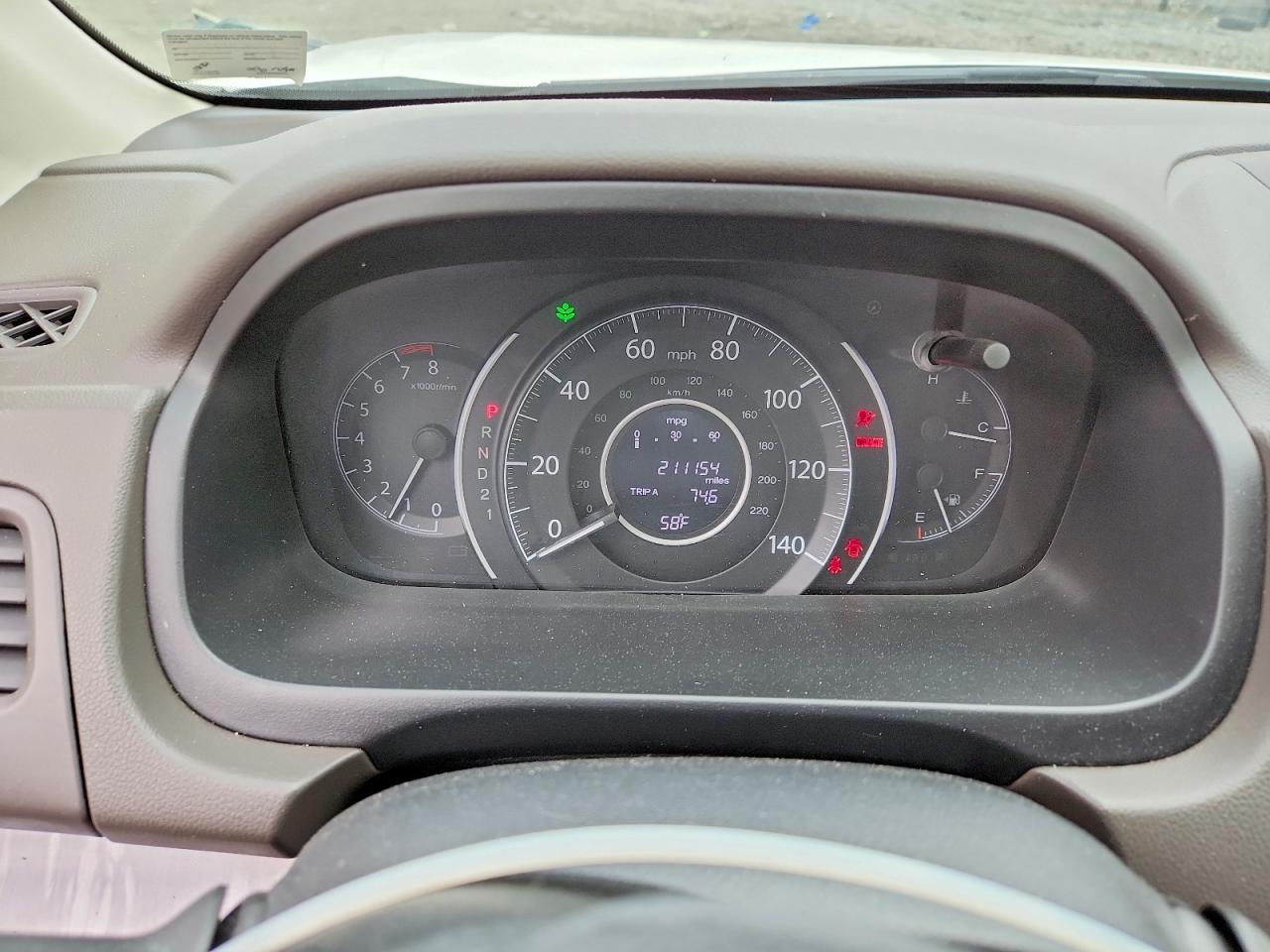 2012 Honda Crv VIN 5J6RM4H78CL013483 photo 9