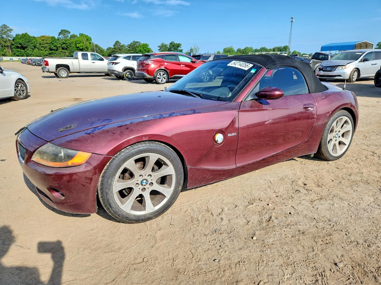 2003 BMW Z4 VIN 4USBT33403LR62490 photo 1