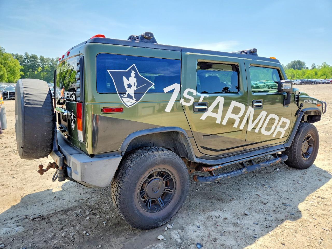 2003 Hummer H2 VIN 5GRGN23U83H145186 photo 3