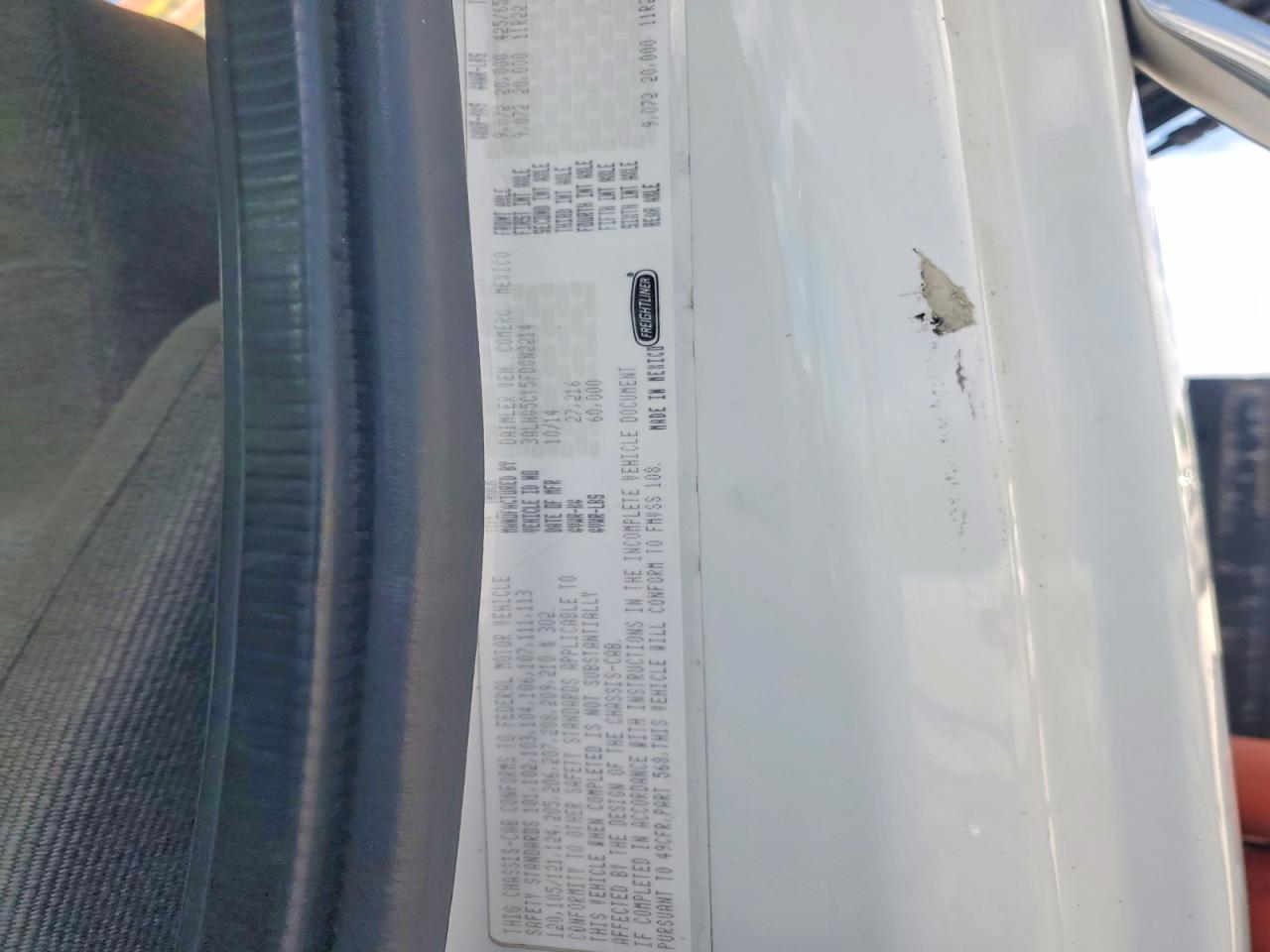 2015 FREIGHTLINER All other VIN 3ALHG5CY5FDGN2214 photo 10