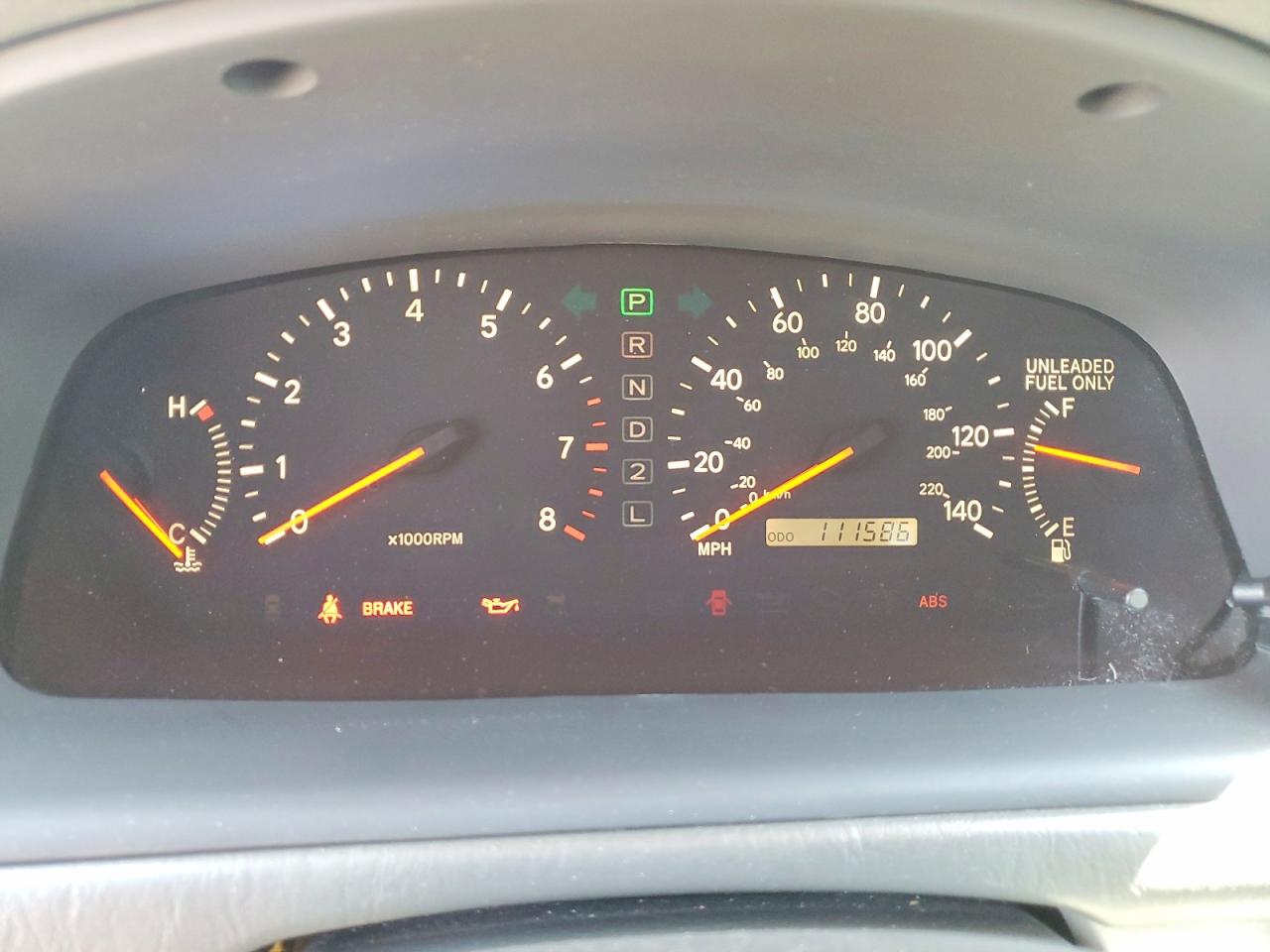 1998 Lexus Es300 VIN JT8BF28G0W5044059 photo 9