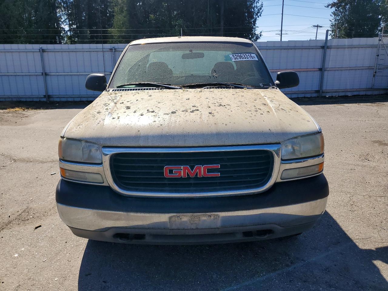 2001 GMC SIERRA VIN 2GTEK19V711331863 photo 5
