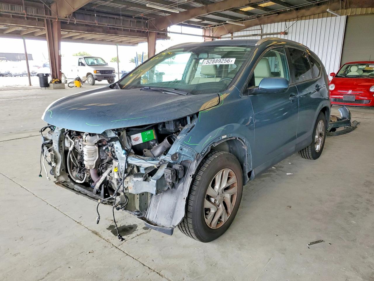 2015 HONDA Crv VIN 5J6RM4H74FL111107 photo 1