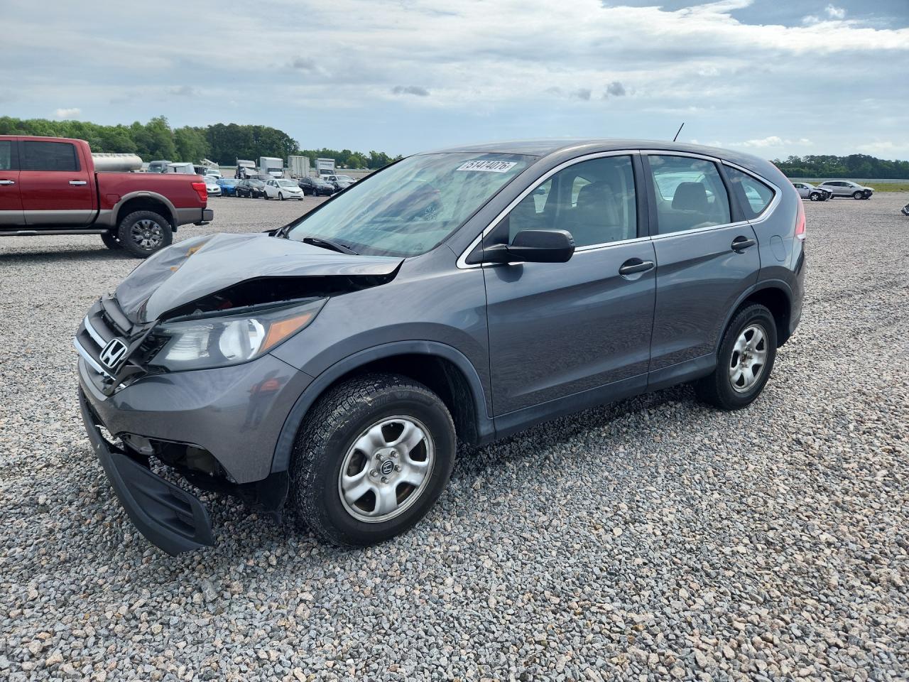2013 Honda Crv VIN 2HKRM4H34DH613989 photo 1