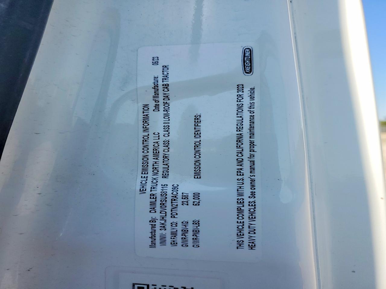 2024 FREIGHTLINER All other VIN 3AKJHLDV0RSUS8115 photo 10