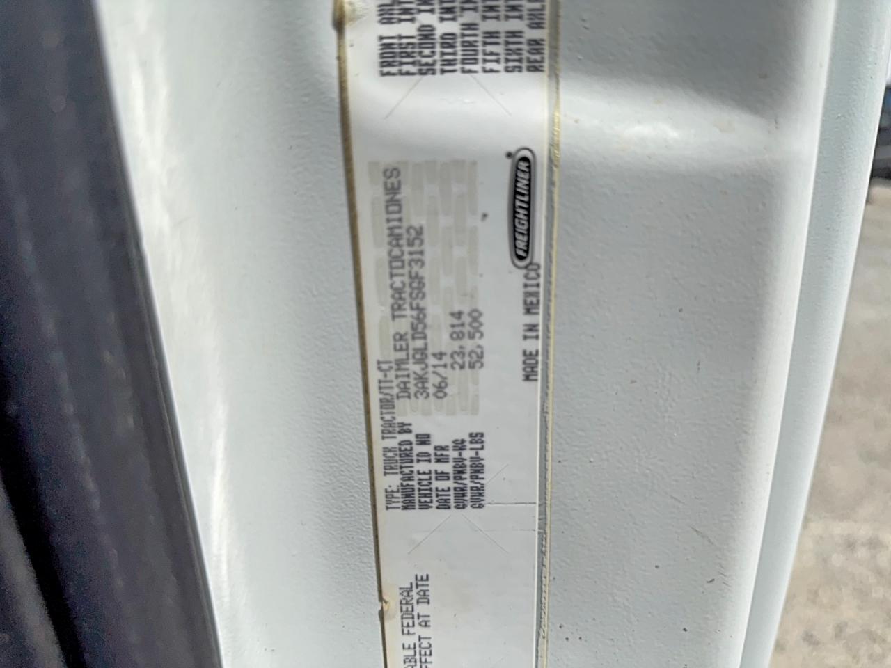 2015 FREIGHTLINER All other VIN 3AKJGLD56FSGF3152 photo 10