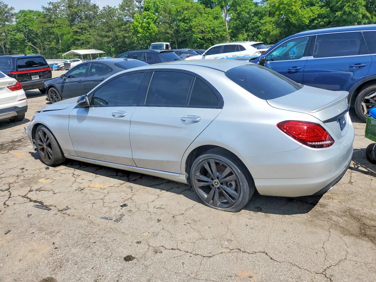 2020 Mercedes-Benz C class VIN WDDWF8DB1LR532057 photo 2
