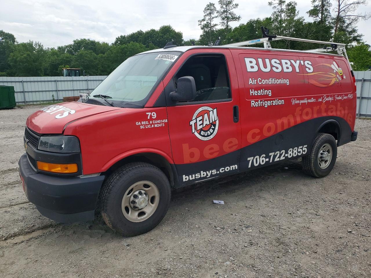 2023 Chevrolet Express VIN 1GCWGAFP9P1253127 photo 1