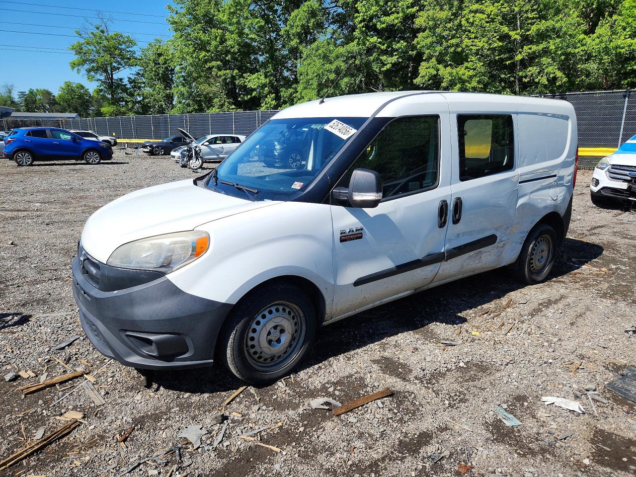 2017 Ram Promaster VIN ZFBERFAB8H6G44536 photo 1