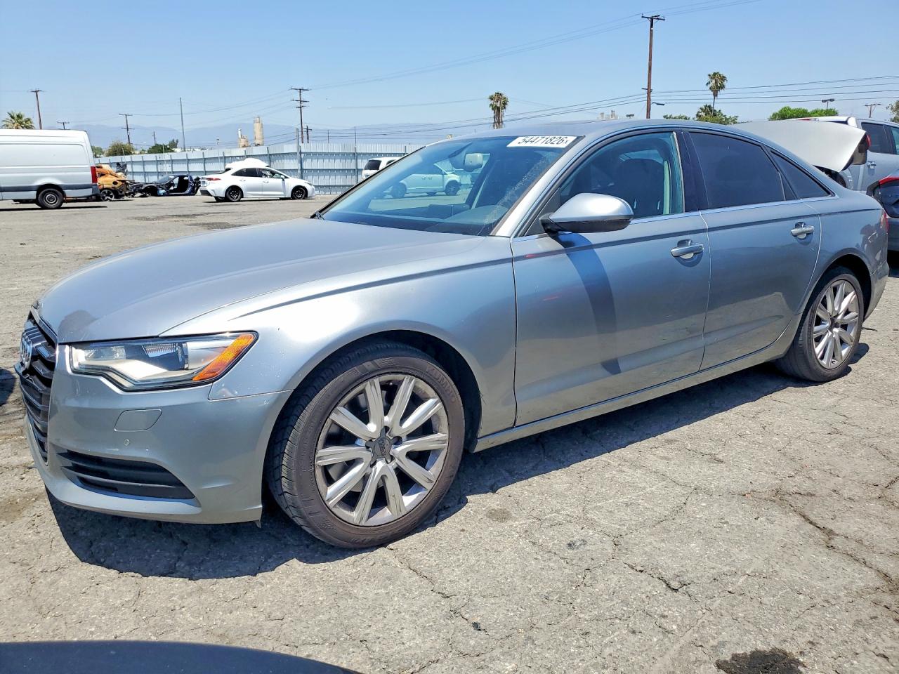 2014 Audi A6 VIN WAUGFAFC1EN134334 photo 1