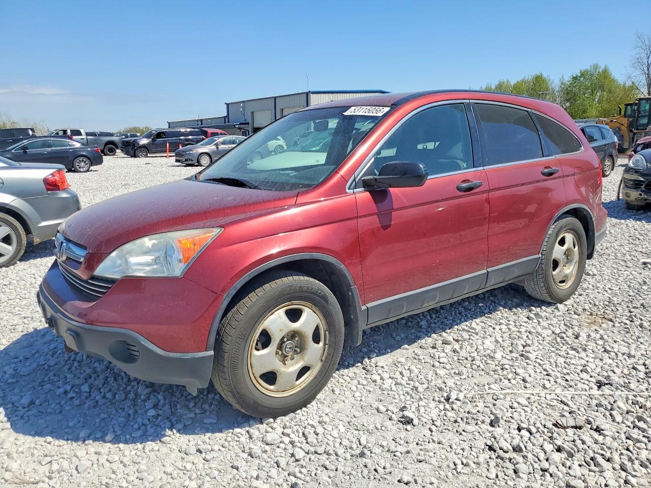 2007 Honda Crv VIN JHLRE48537C090644 photo 1