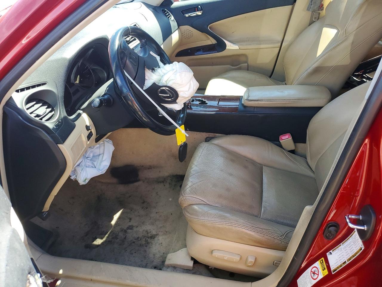 2007 Lexus Is VIN JTHBK262475049009 photo 7