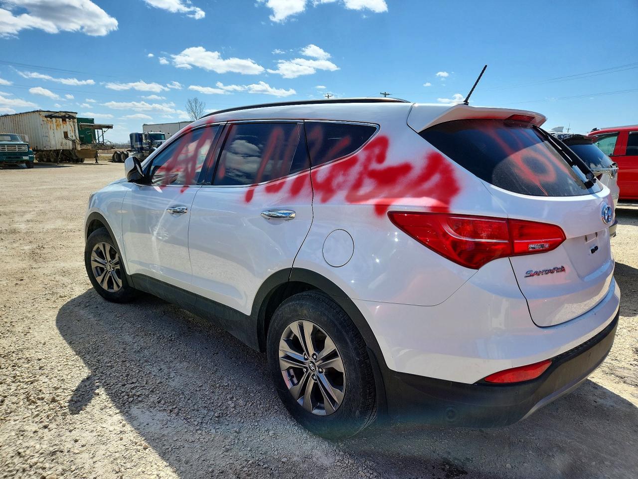2014 Hyundai Santa fe VIN 5XYZUDLB1EG222709 photo 2