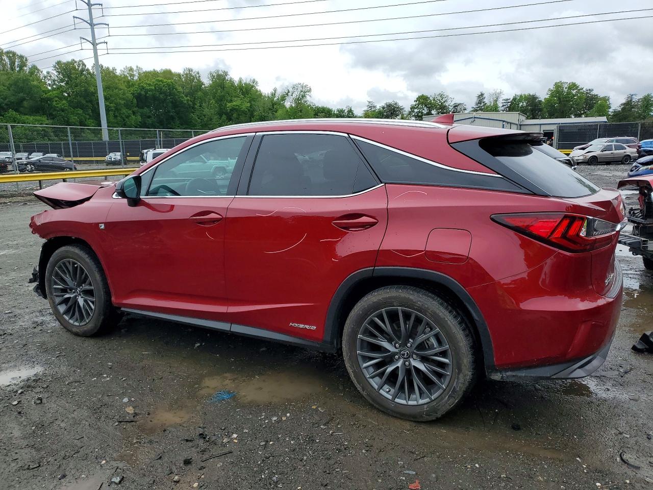 2019 Lexus Rx450 VIN 2T2BGMCAXKC040753 photo 2
