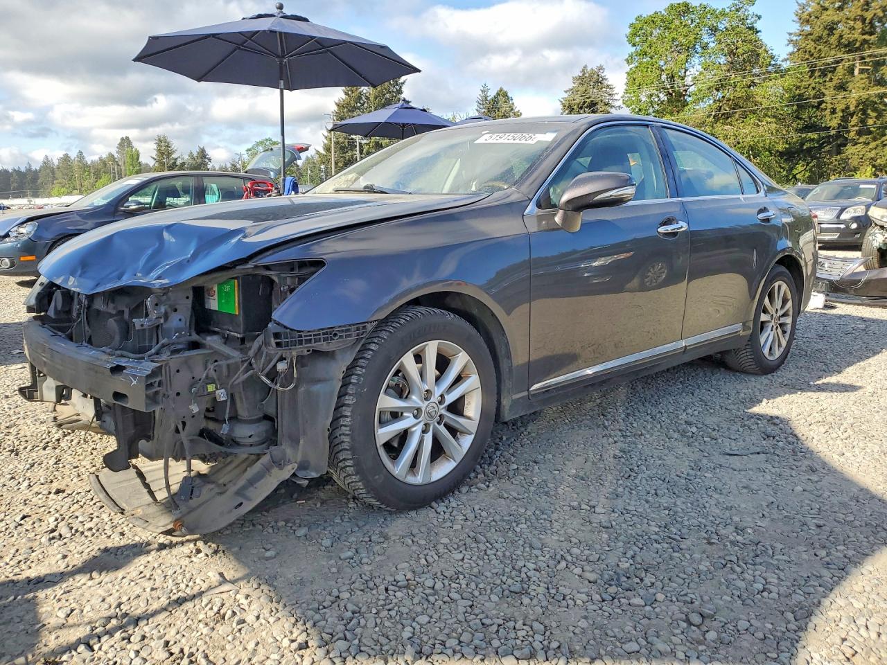 2011 LEXUS ES350 VIN JTHBK1EG7B2465010 photo 1